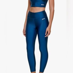 DKNY blue leggings